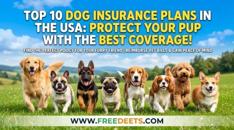 Top 10 Dog Insurance Plans in the USA: Protect Your Pup with the Best Coverage!