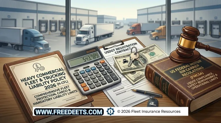 Commercial Auto & Fleet Insurance Guide (2026): Coverage Requirements, Liability Limits & Cost Factors