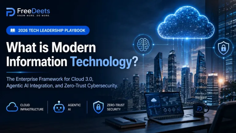 What is Modern Information Technology? The 2026 Enterprise Playbook for Cloud, AI, and Cyber Resilience