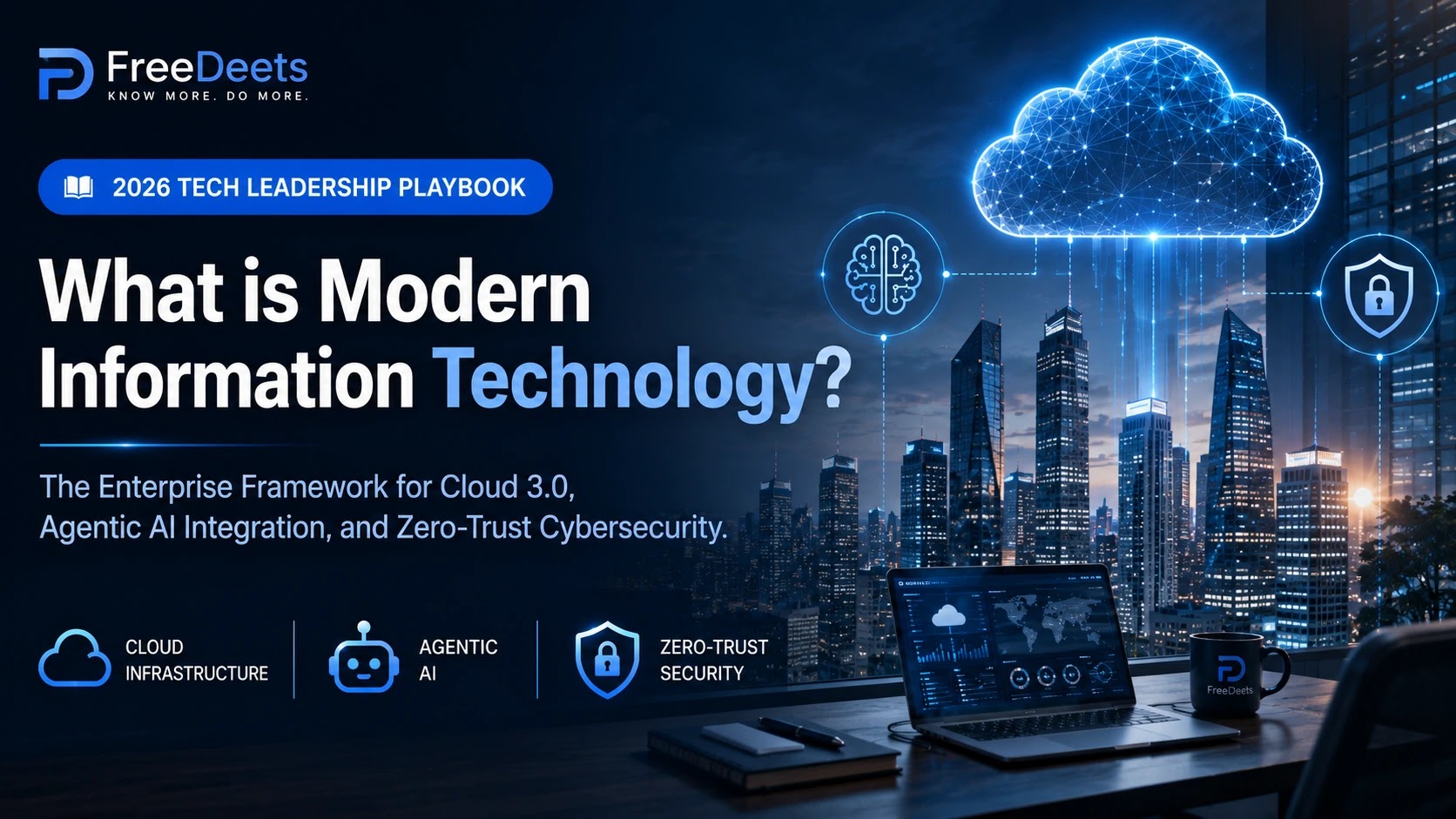 What is Modern Information Technology? The 2026 Enterprise Playbook for Cloud, AI, and Cyber Resilience