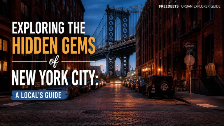 NYC Off the Grid: A Local’s Hyper-Specific Guide to Hidden Urban Gems