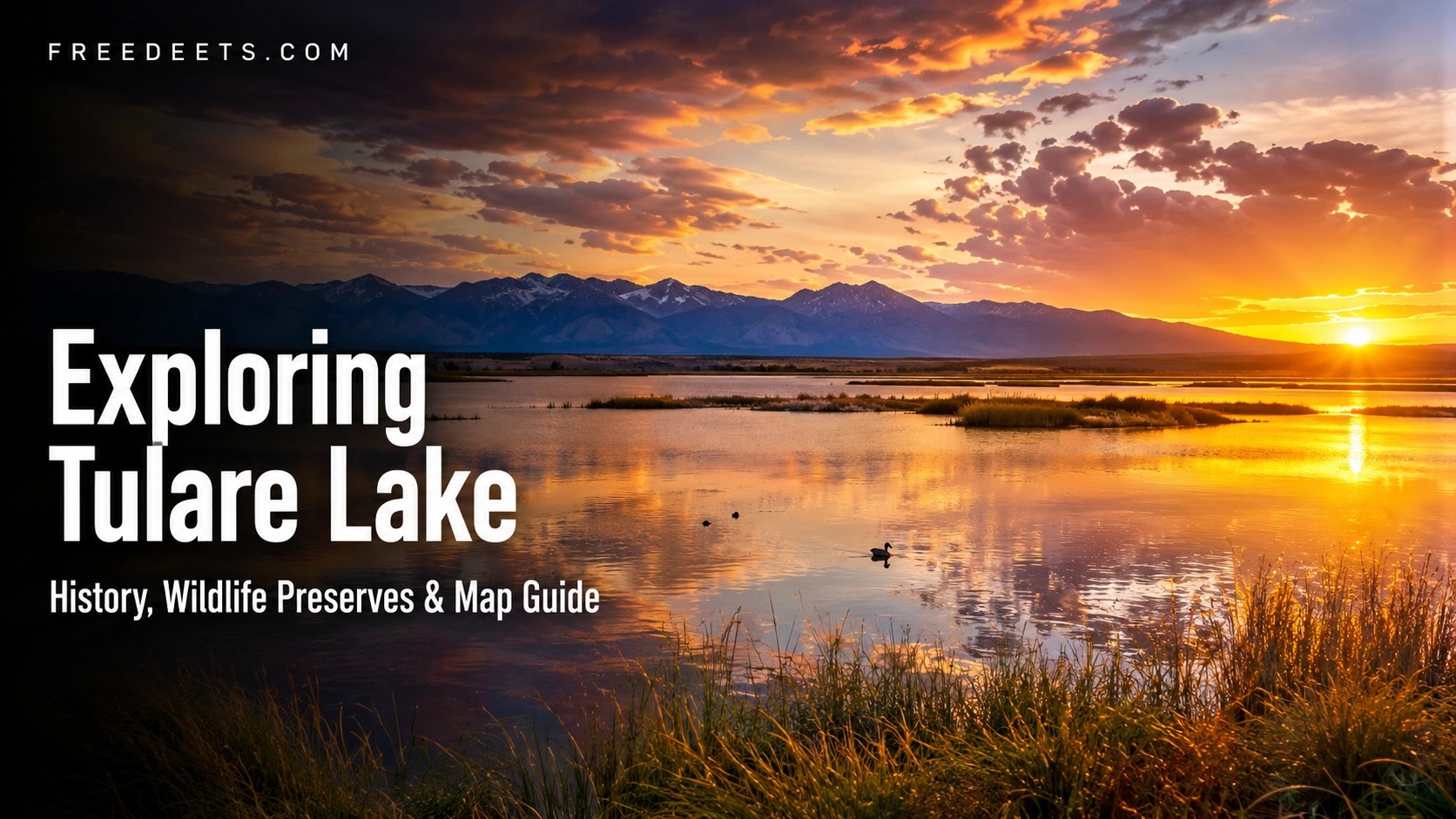 Tulare Lake Guide: History, Wildlife & Central Valley Map